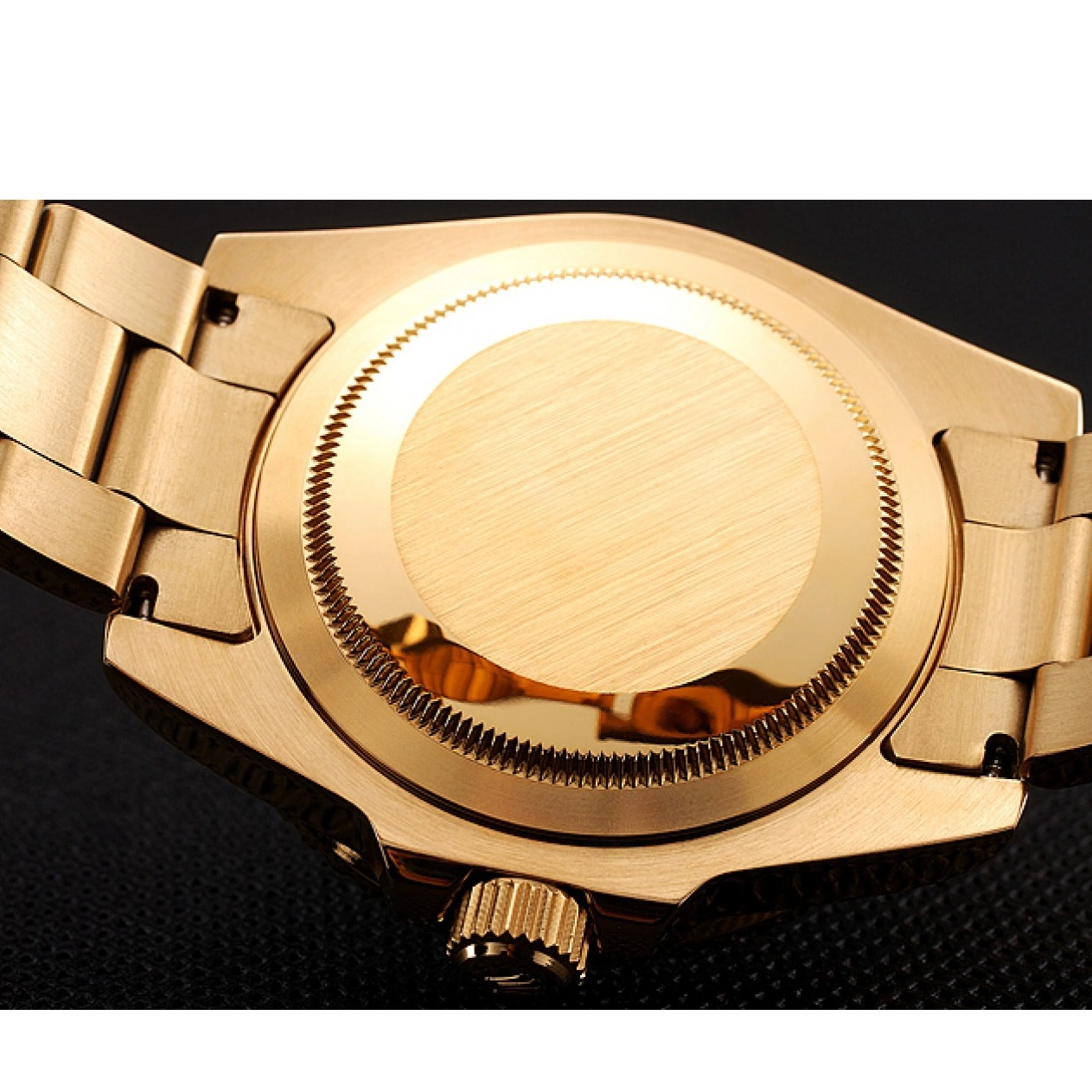 AAA Replica Watches Bracelet And II And Rolex Bezel Case 1453750 Gold GMT Green Swiss Dial Master 0520